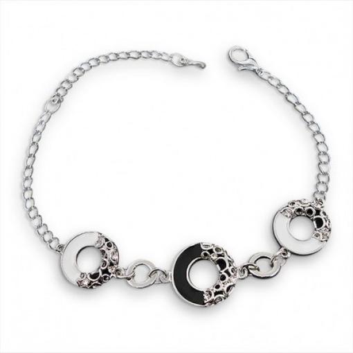 Striking Silver Girls Bracelet